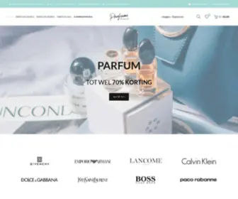 Parfumforyou.nl(Dames parfum en heren parfum) Screenshot