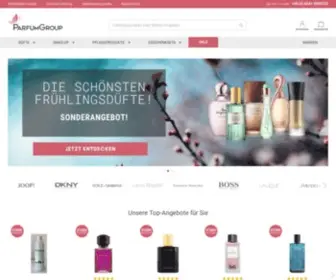 ParfumGroup.de(ParfumGroup Online) Screenshot
