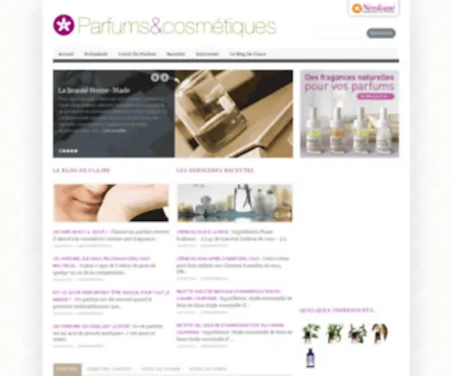 Parfums-ET-Cosmetiques.com(Parfums et cosmétiques) Screenshot