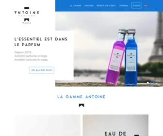 Parfumsantoine.fr(Parfums Antoine) Screenshot