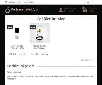 Parfumsiseleri.com(Parfüm Şişeleri) Screenshot