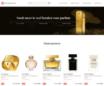 Parfumvergelijker.nl(Vergelijk alle geuren &amp; prijzen) Screenshot