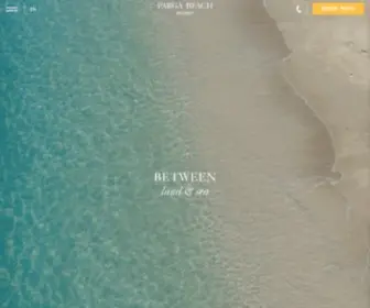 Pargabeachresort.gr(Our beachfront resort) Screenshot