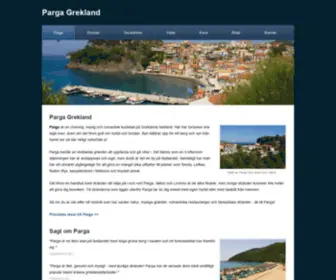 Pargagrekland.se(Pargagrekland) Screenshot