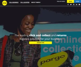 Pargo.co.za(Send & Collect Parcels) Screenshot