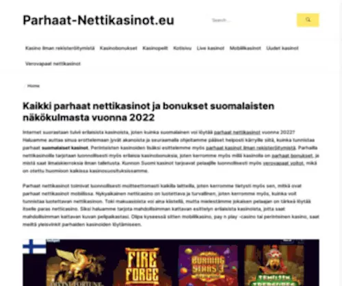 Parhaat-Nettikasinot.eu Screenshot