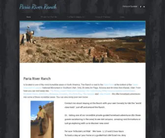 Pariacampground.com(Paria Canyon Adventure Ranch) Screenshot