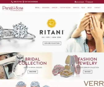 Pariandiamonds.com(Parian & Sons 4th Generation Jewelers) Screenshot