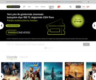 Paribucineverse.com(Konforlu ve Kaliteli Sinema Deneyimi) Screenshot