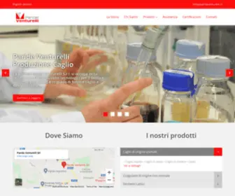 Parideventurelli.it(Produzione caglio) Screenshot