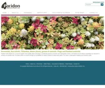 Paridon.com(Paridon Horticultural Ltd) Screenshot