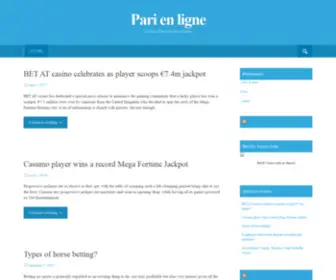 Parienligne.fr(Parienligne) Screenshot