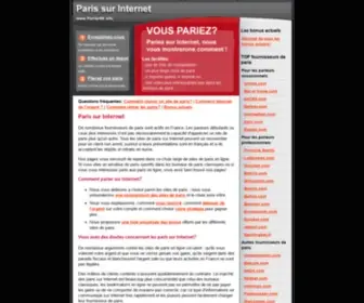 Parier99.info(Fournisseurs de paris) Screenshot