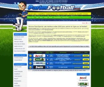 Parierfootball.com(Résultats) Screenshot