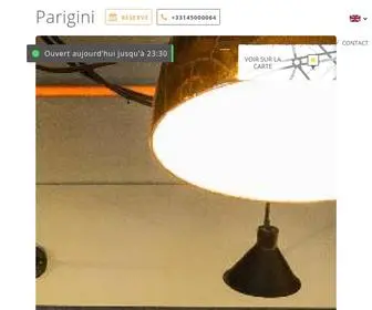 Parigini.fr(parigini) Screenshot