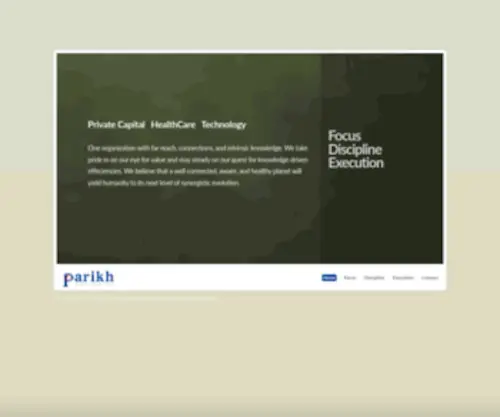 Parikh.com(Private Capital) Screenshot