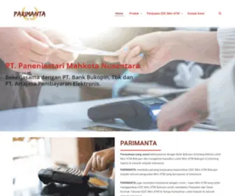 Parimantain.com(EDC MINI ATM BUKOPIN) Screenshot