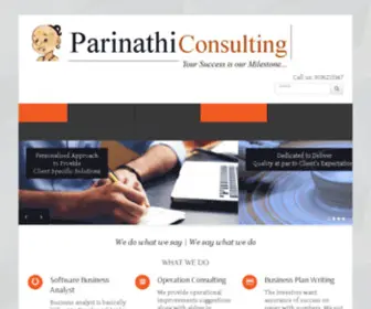 Parinathi.com(Parinathi Group) Screenshot
