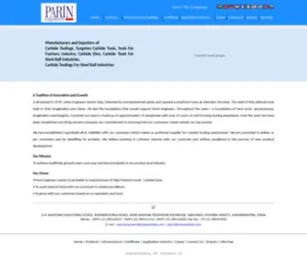 Parinengineers.com(Ball Heading Tools) Screenshot