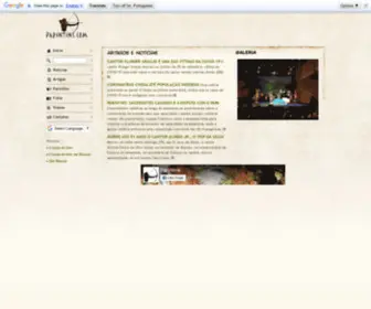 Parintins.com(O Site do Boi) Screenshot
