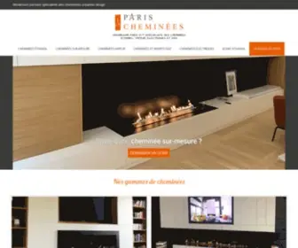 Paris-Cheminees.com(Chemin) Screenshot