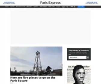 Paris-Express.com(Paris Express) Screenshot