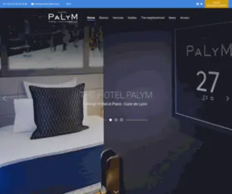 Paris-Hotel-Palym.com(Hôtel Palym) Screenshot