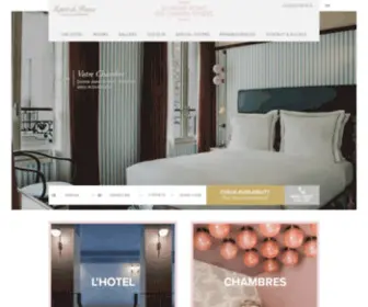 Paris-Hotel-Rondpoint-Champselysees.com(Hôtel) Screenshot