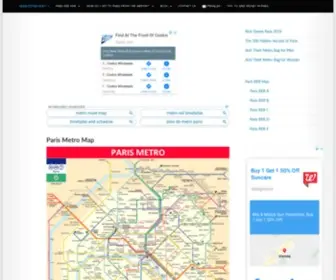 Paris-Metro-Map.info(Paris Metro MapTimetable) Screenshot