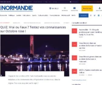 Paris-Normandie.com(Paris Normandie) Screenshot