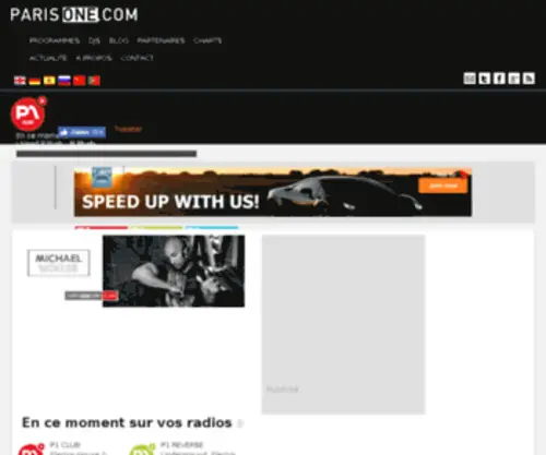 Paris-One.com(Paris One DJ Radio) Screenshot