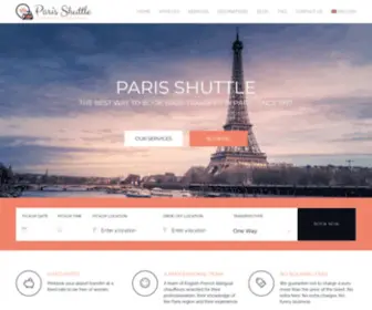 Paris-Shuttle.com(Paris Shuttle) Screenshot