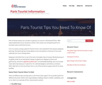 Paris-Tourist-Information.com(Paris Tourist Information) Screenshot