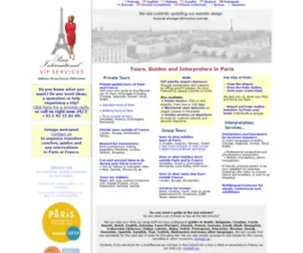 Paris-Tours-Guides.com(Private) Screenshot