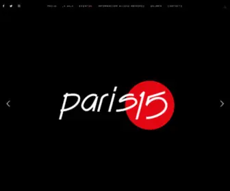 Paris15.es(Conciertos y eventos club) Screenshot