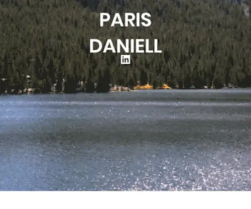 Parisdaniell.com(Paris Daniell) Screenshot