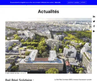 Parisetmetropole-Amenagement.fr(Accueil) Screenshot