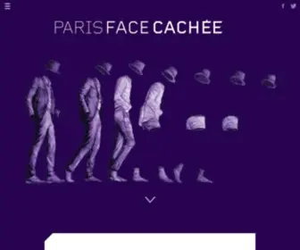 Parisfacecachee.fr(Paris Face Cachée 2020) Screenshot