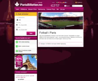 Parisfotball.no(Ticmate) Screenshot