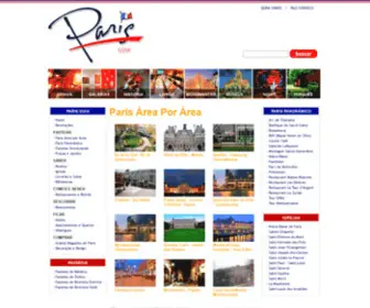 Parisguia.com.br(Guia de Paris) Screenshot