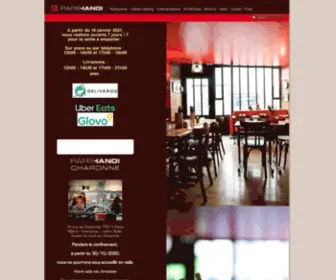 Parishanoi.fr(Restaurant) Screenshot