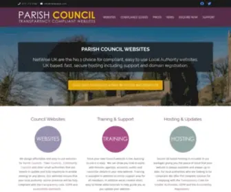 Parishcouncilwebsites.org.uk(Parish Council Websites UK) Screenshot