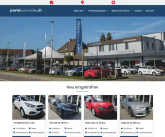 Parisiautomobile.ch(Parisi Automobile AG) Screenshot