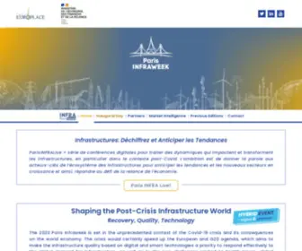 Parisinfraweek.com(Paris InfraWeek 2021) Screenshot