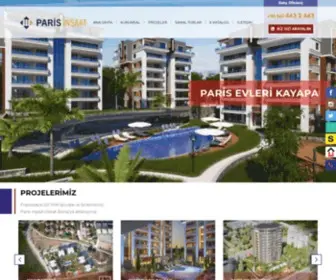 Parisinsaat.com(Bursa İnşaat) Screenshot