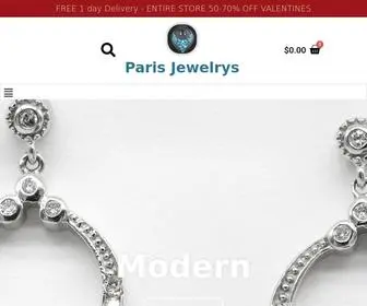 Parisjewelrys.com(Paris Jewelrys) Screenshot