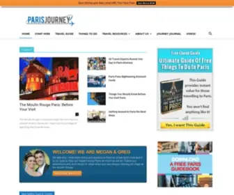 Parisjourney.com(France Paris Travel Guide and Tips) Screenshot