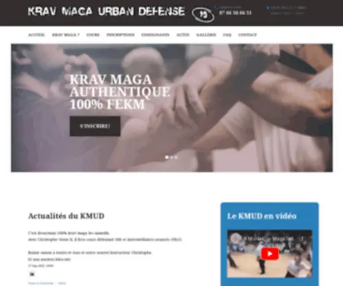 PariskravMaga.fr(Krav Maga & MMA Pariset 75019) Screenshot