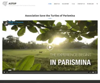 Parisminaturtles.org(ASTOP Association) Screenshot