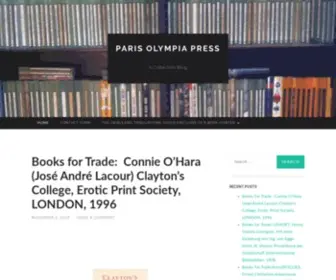 Parisolympiapress.com(A Collectors Blog) Screenshot